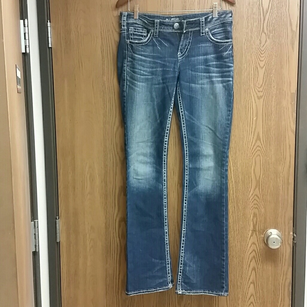 Silver denim jeans 27/33